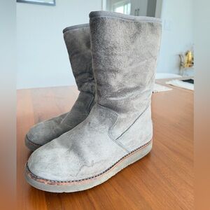Gray UGG tall Boots